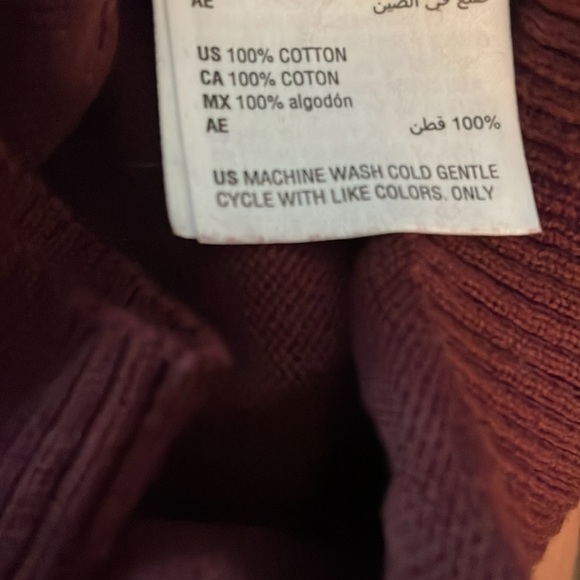 Columbia NWT Casual Knit Button Up Henley Men’s XXL Maroon Sweater - Picture 12 of 12